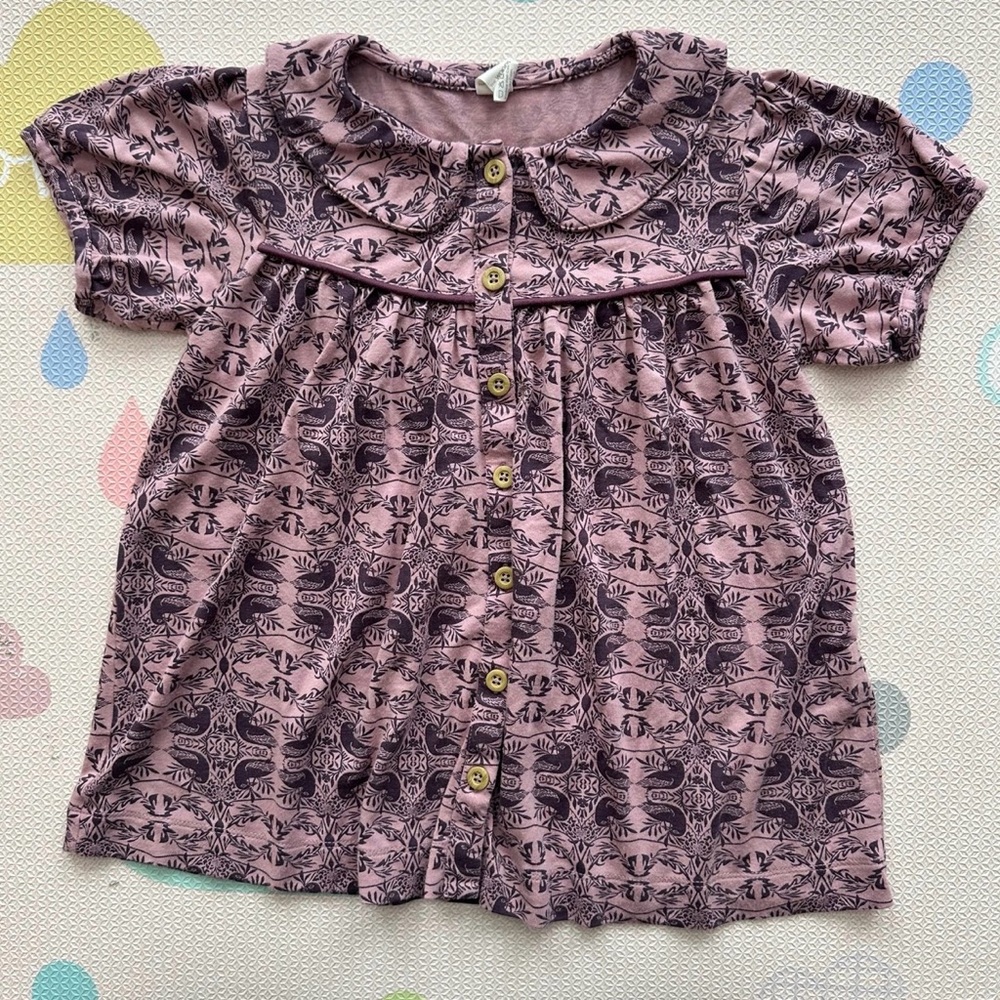 Kate Quinn Mauve Cowgirl Top